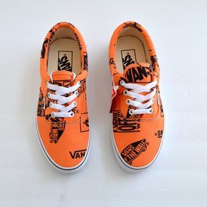 Vans era tangerine sneaker shoes graphics orange neon canvas new tangerine 🍊